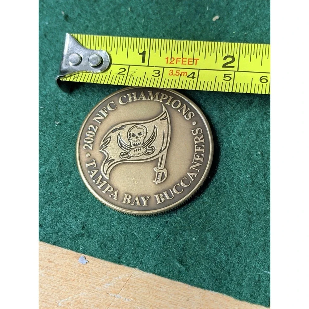 Tampa Bay‎ Buccaneers Super Bowl XXXVII Champions Coin 2002 NFL Limited